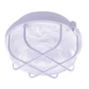 GAO LED hajólámpa, kerek, műanyagráccsal fehér, átlátszó üvegbúrával, 220-240V, 5W, 4000K, IP44
