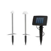 LED-es szolár lámpa - 12 db mini gomba - melegfehér - 24 cm x 4 m