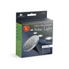 LED-es leszúrható szolár lámpa - kör alakú - melegfehér - 12 cm