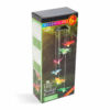 Felakasztható szolár lámpa - pillangó - RGB LED-del - 78 x 12,5 cm