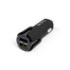 Autós szivargyújtó adapter 2 USB aljzattal - Fekete (MNC 54931BK)