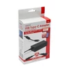 Univerzális USB Type-C laptop / notebook töltő adapter tápkábellel (Delight 55370)