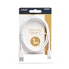 Delight 55550WH-1 Adatkábel - USB Type-C - fehér - 1 m