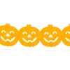 Halloween-i papír girland - tök - 3 m