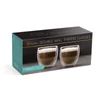 Duplafalú cappuccino üveg csésze - 250 ml - 2 db / doboz