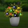 LED fényfüzér - flamingó - 1,1 m - 10 LED - melegfehér - 3 x AA