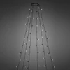 LED karácsonyfa fényfüzér - 1,9 m - 120 LED, hidegfehér - IP44