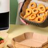 Air fryer sütőpapír - olaj nélküli sütőhöz - kör - 20 cm - 50 db / csomag