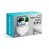 WC-papír tartó szekrény - fehér - 210 x 135 x 135 mm