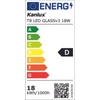 LED fényforrás T8 LED GLASSv3