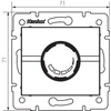 Kapcsoló / LED dimmer LOGI