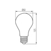 LED fényforrás XLED A60