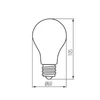 LED fényforrás XLED A60M