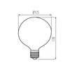 LED fényforrás XLED G125