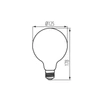 LED fényforrás XLED G125 SW