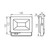 LED-es reflektor ANTEM LED