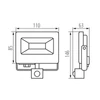 LED-es reflektor ANTEM LED
