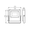 LED-es reflektor FL AGOR LED