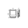 LED-es reflektor IQ-LED FL
