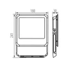 LED-es reflektor IQ-LED FL