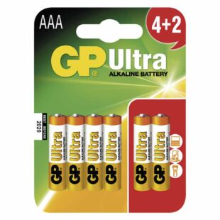 GP Ultra Alkáli Elem Aaa 4+2 Bliszter