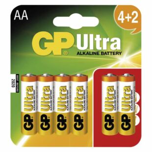 GP Ultra Alkáli elem AA 4+2 bliszter