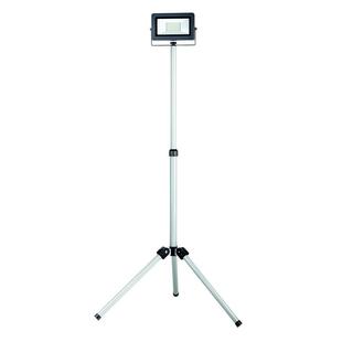 LED fényvető "Flare" 30W állványos, 2.5m, ezüst 2550lm 6500K IP65