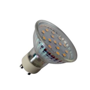 GAO LED fényforrás, GU10, 4.0W 230V, GU10, 350lm, 110°, 3000K, 4.0kW/1000h, IP20, EEK:A+