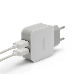 Delight 55045-2WH USB Hálózati adapter