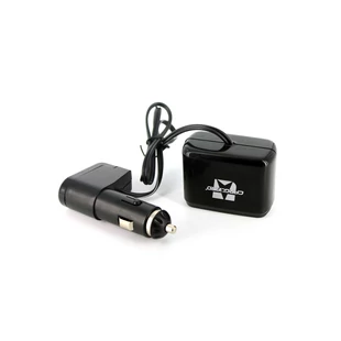 Carguard 55050 Szivargyújtóaljzatba csatlakoztatható 2-es elosztó + 1A USB csatlakozás
