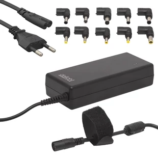 Univerzális laptop/notebook töltő adapter tápkábellel (Delight 55360)