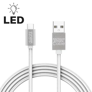 Delight 55442C-WH Adatkábel - USB Type-C
