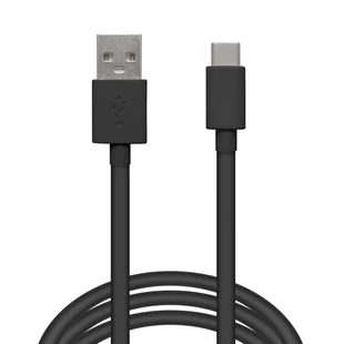 Delight 55550BK-2 Adatkábel - USB Type-C - fekete - 2 m