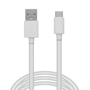 Delight 55550WH-2 Adatkábel - USB Type-C - fehér - 2 m