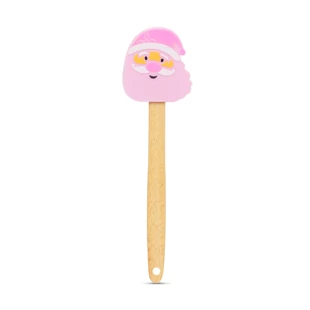 Szilikon spatula - mikulás - 29 x 7,6 cm