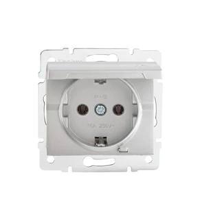 Schuko, IP-44-es, földelt csatlakozóaljzat LOGI
