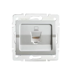Szimpla számítógép-csatlakozó (2x RJ45Cat 5e Jack) LOGI