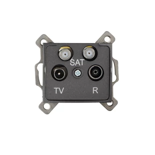 TV-2xSAT, végzáró csatlakozóaljzat LOGI