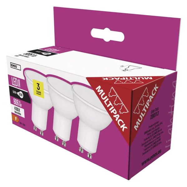Emos Led Izzó Classic Mr16 9W Gu10 Nw