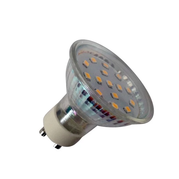 GAO LED fényforrás, GU10, 4.0W 230V, GU10, 350lm, 110°, 3000K, 4.0kW/1000h, IP20, EEK:A+