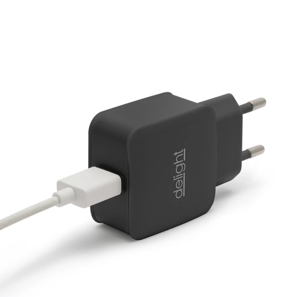 USB Hálózati adapter (Delight 55045-1BK)