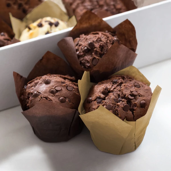 Muffin papír szett - tulipán - 100 db / csomag