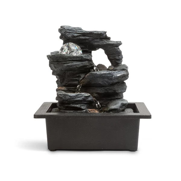 Csobogó, beltéri szökőkút - LED-del, üveggolyóval - 23 x 17,5 x 26 cm - 230 V