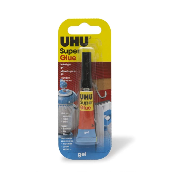 UHU U36690 UHU Super Glue pillanatragasztó 2 g gél
