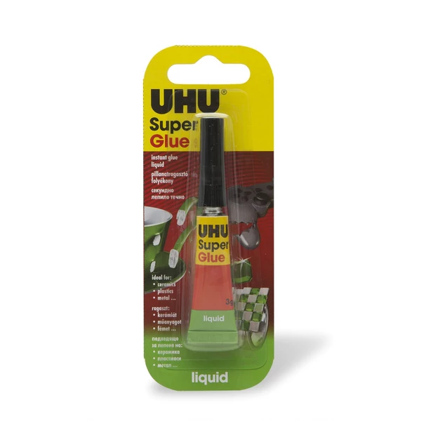 UHU U36700 UHU Super Glue pillanatragasztó 3 g liquid