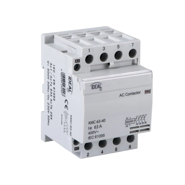 Kontaktor modul, 230V AC vezérlés KMC