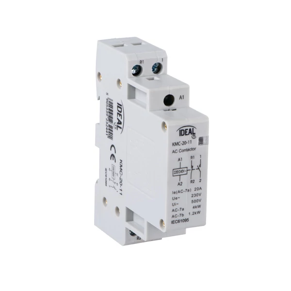 Kontaktor modul, 230V AC vezérlés KMC