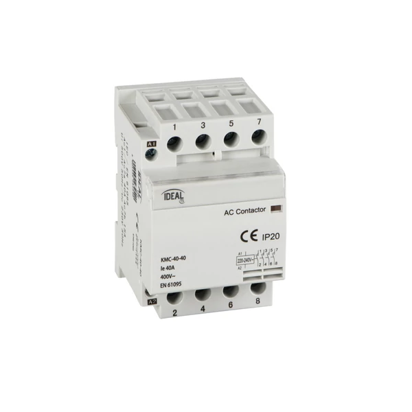 Kontaktor modul, 230V AC vezérlés KMC