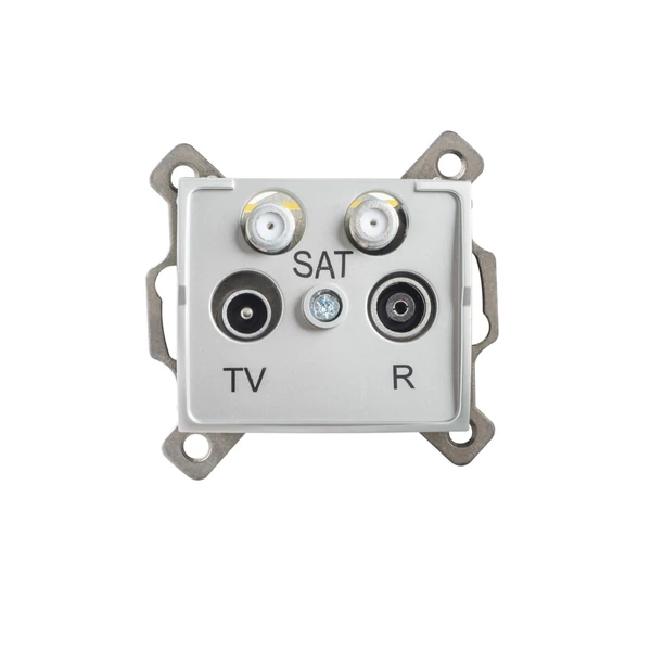 TV-2xSAT, végzáró csatlakozóaljzat LOGI